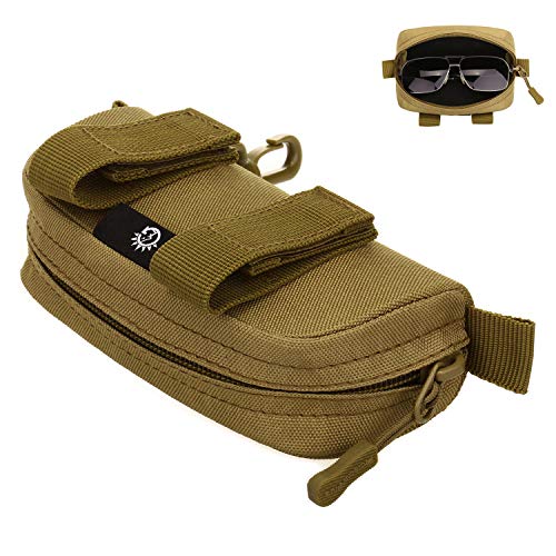 Selighting Sunglasses Carrying Case Tactical Molle Zipper Eyeglasses ...